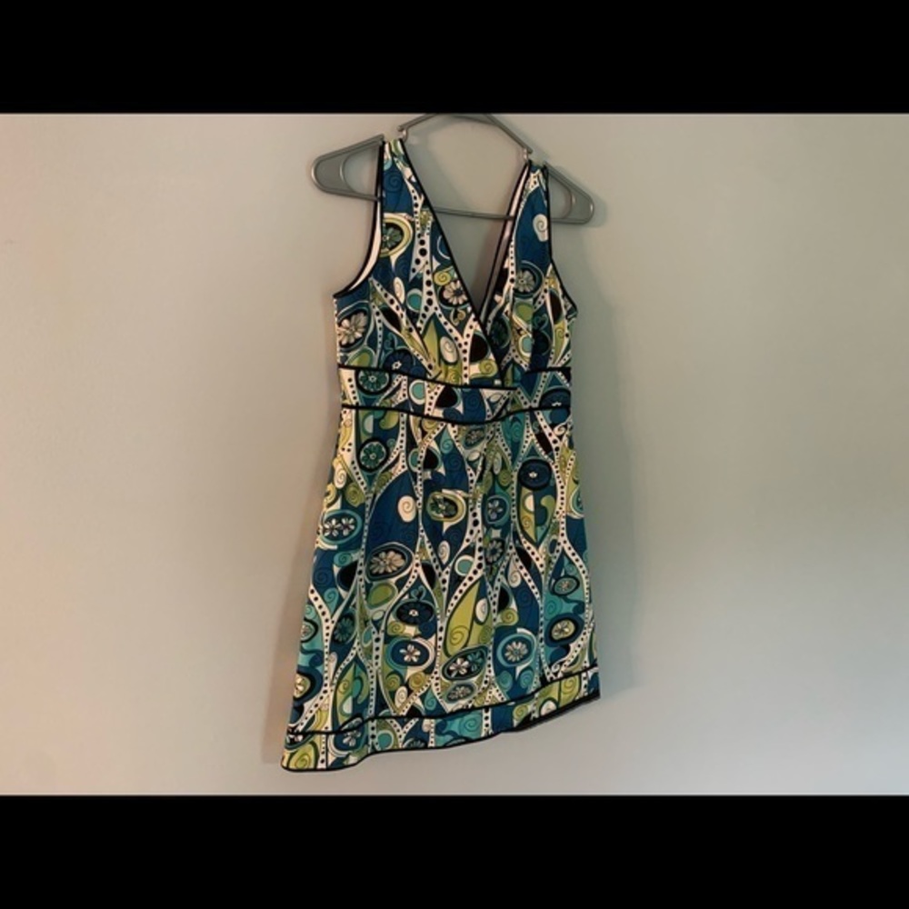 Arden B Vibrant Summer V Cut Dress